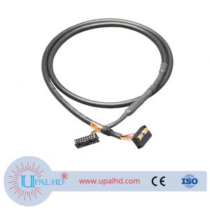 50-pin prefabricated round cable, unshielded, 50-pin, 3 m