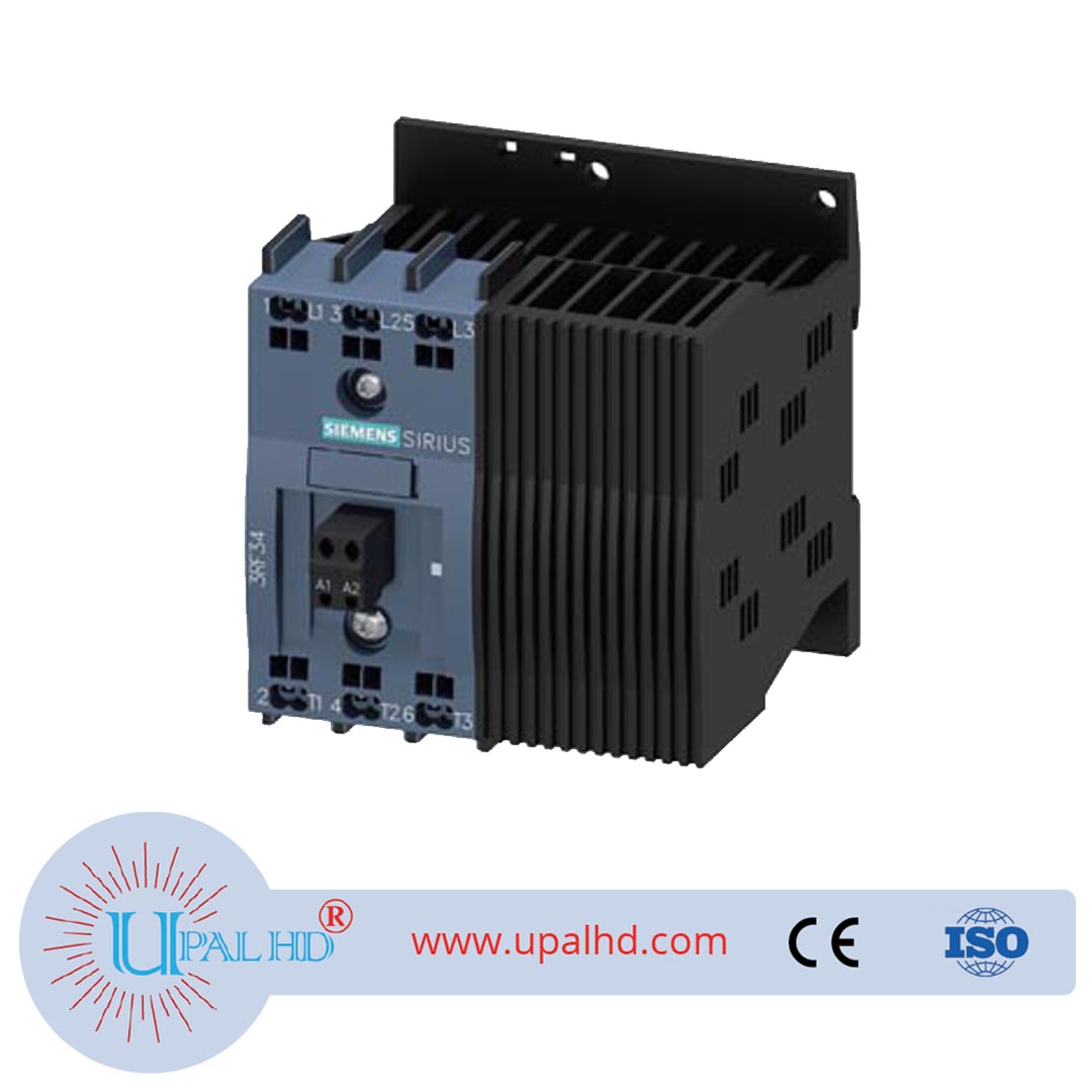 Futures – 3 Phase Semiconductor Contactor 3RF3 AC 53 / 12.5 A / 40 °C 48-480 V / 110-230 V AC 2 Phase Control Momentary Switching Screw Terminal Connections