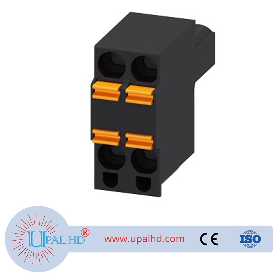 Futures-Control wire plugs for 3RF20/21/22/3RF23/24 cage-type connection technology per contact Two clamping positions color black
