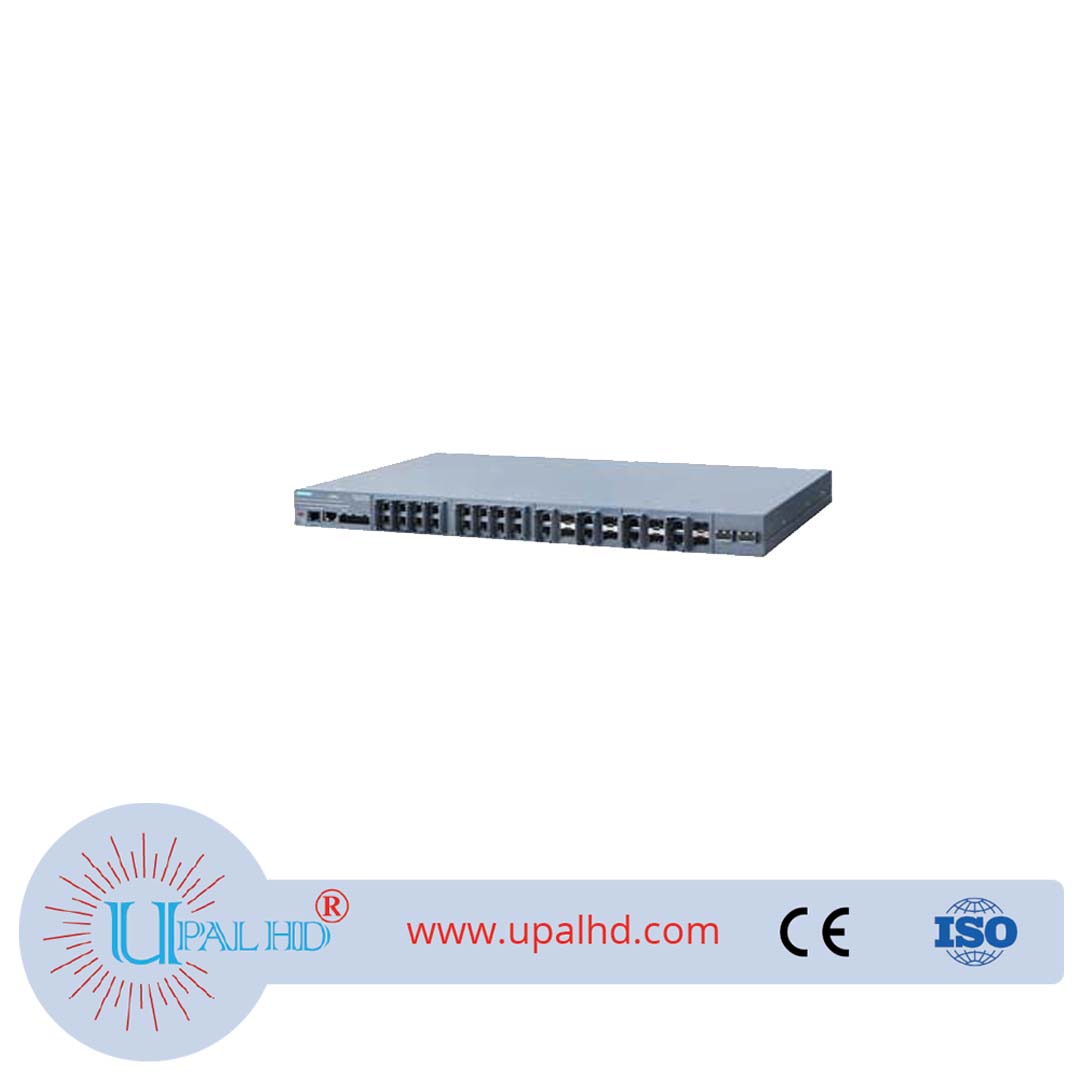SCALANCE XR526-8C; managed IE switch; layer 3 integrated; power supply 24 V DC; 24x 10/100/1000 Mbit/s RJ4.