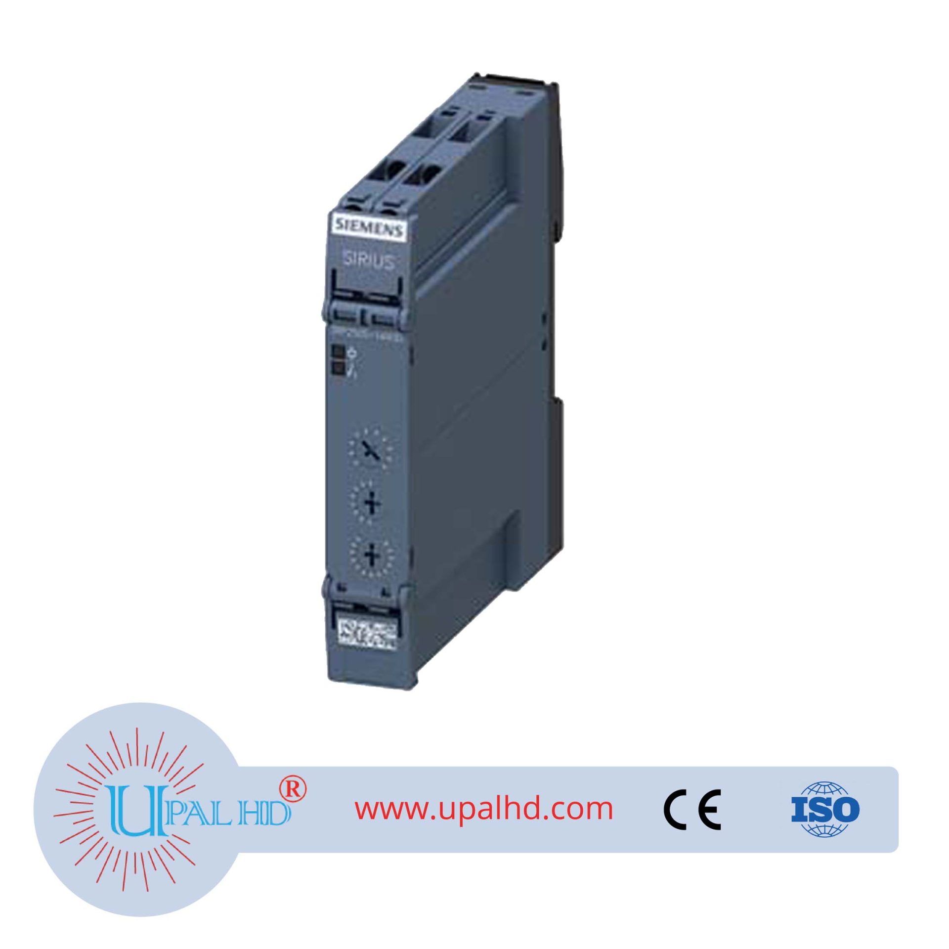 Time Relay, Response Delay, 1 Switching Contact, 7 Time Ranges, 0.05s-100h, AC/DC 12-240V