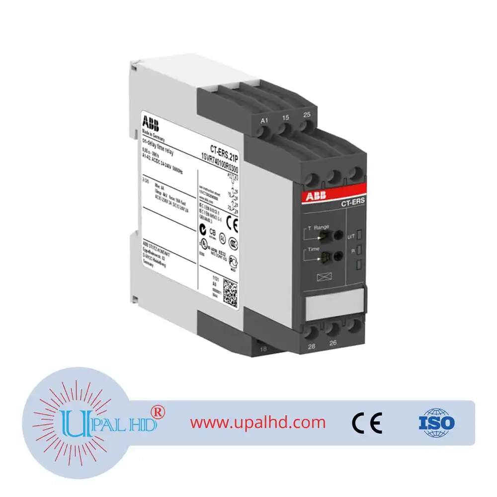 ABB official genuine electronic time relay monitor CT-ERS.21P,24-240V.