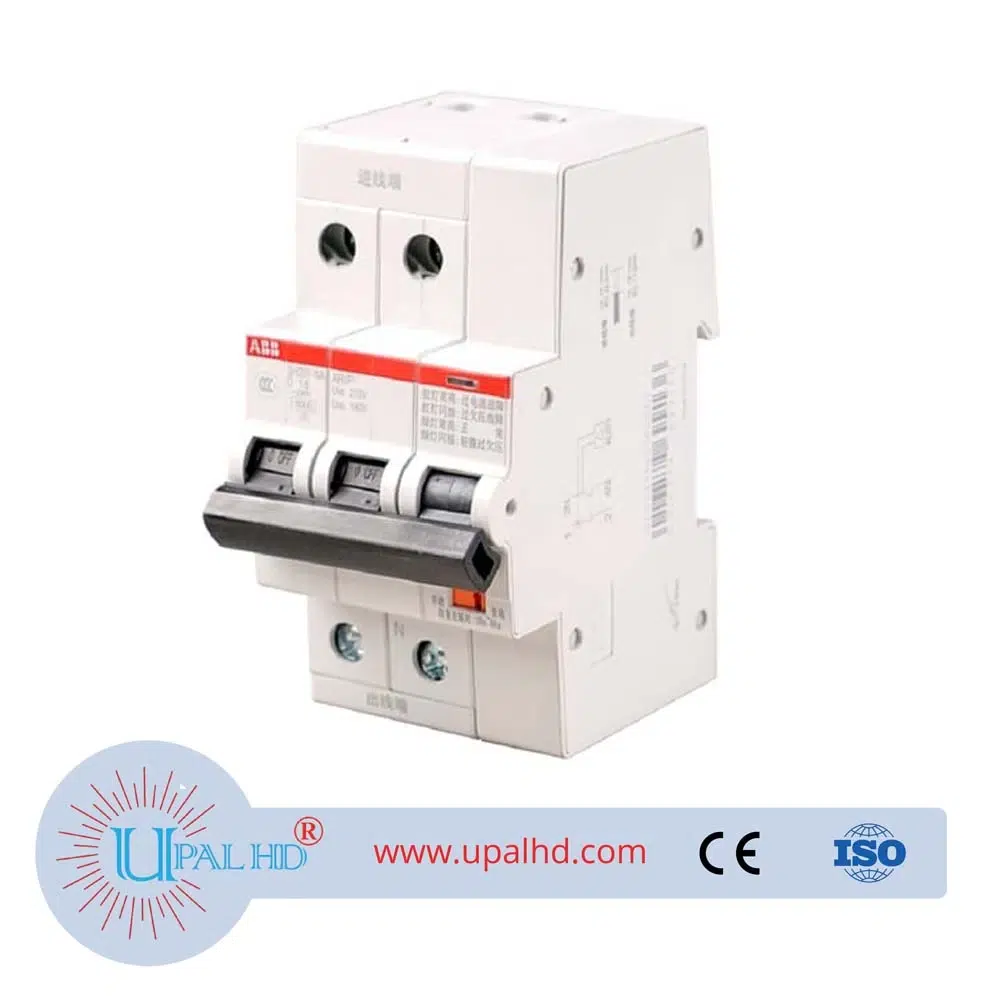 ABB SH203-C16NA ARVP pole number 3+NA with self-recovery over-voltage protection circuit breaker