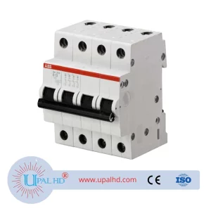 ABB miniature circuit breaker 380V three-phase four-wire air switch open micro-break SH204-B13; 10103956