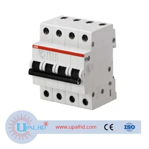 ABB miniature circuit breaker 380V three-phase four-wire air switch open micro-break SH204-D0.5; 10104094