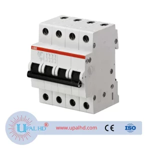 ABB miniature circuit breaker 380V three-phase four-wire air switch open micro-break SH204-D20; 10104090