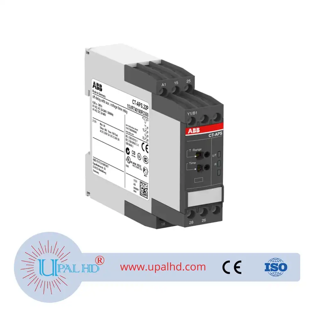 ABB official genuine electronic time relay monitor CT-APS.22P,24-240VAC.