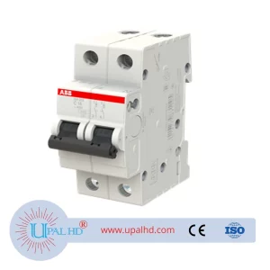 ABB miniature circuit breaker double-in and double-out air switch open SH202-C16; 10103993