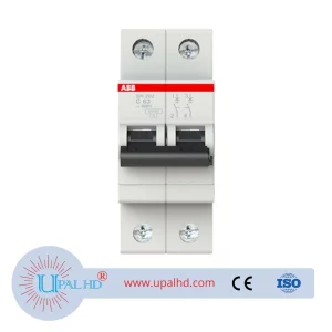 ABB miniature circuit breaker double-in and double-out air switch open SH202-C63; 10103996