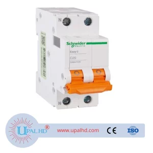 EA9A47 phase + neutral miniature circuit breaker (36mm)