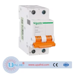 EA9A67 phase + neutral miniature circuit breaker (36mm)