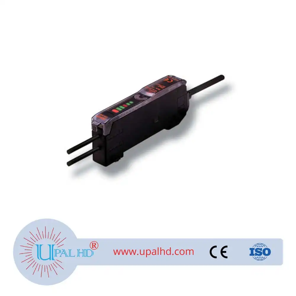 Omron fiber amplifier E3X-NA41 2M fiber optic sensor.