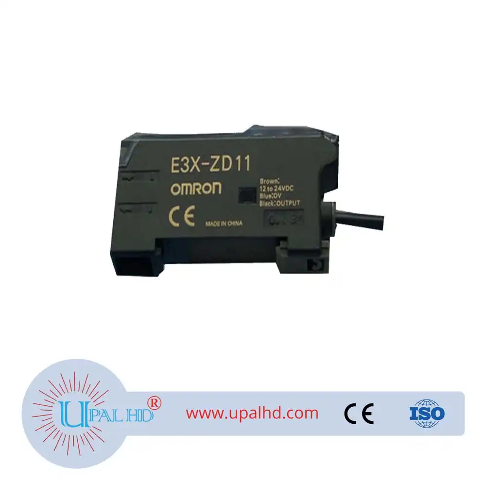 Omron fiber optic amplifier sensor E3X-ZD11.
