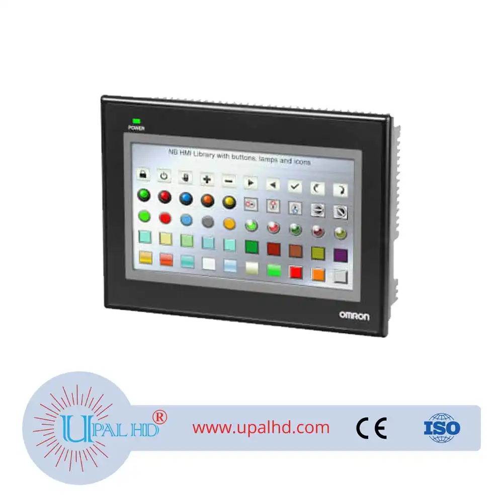 Omron touch screen NB7W-TW01B 7 inch programmable terminal.