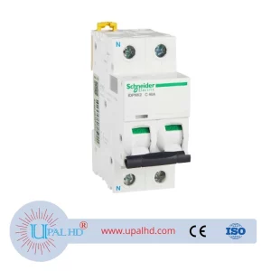 Schneider single pole double hole circuit breaker A9F18640 iDPNK2 small circuit breaker 40A