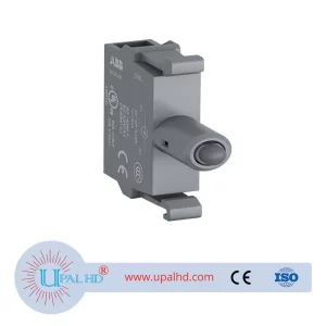 ABB integrated integrated lamp holder MLBL-00G; 10090075 protected normally open button