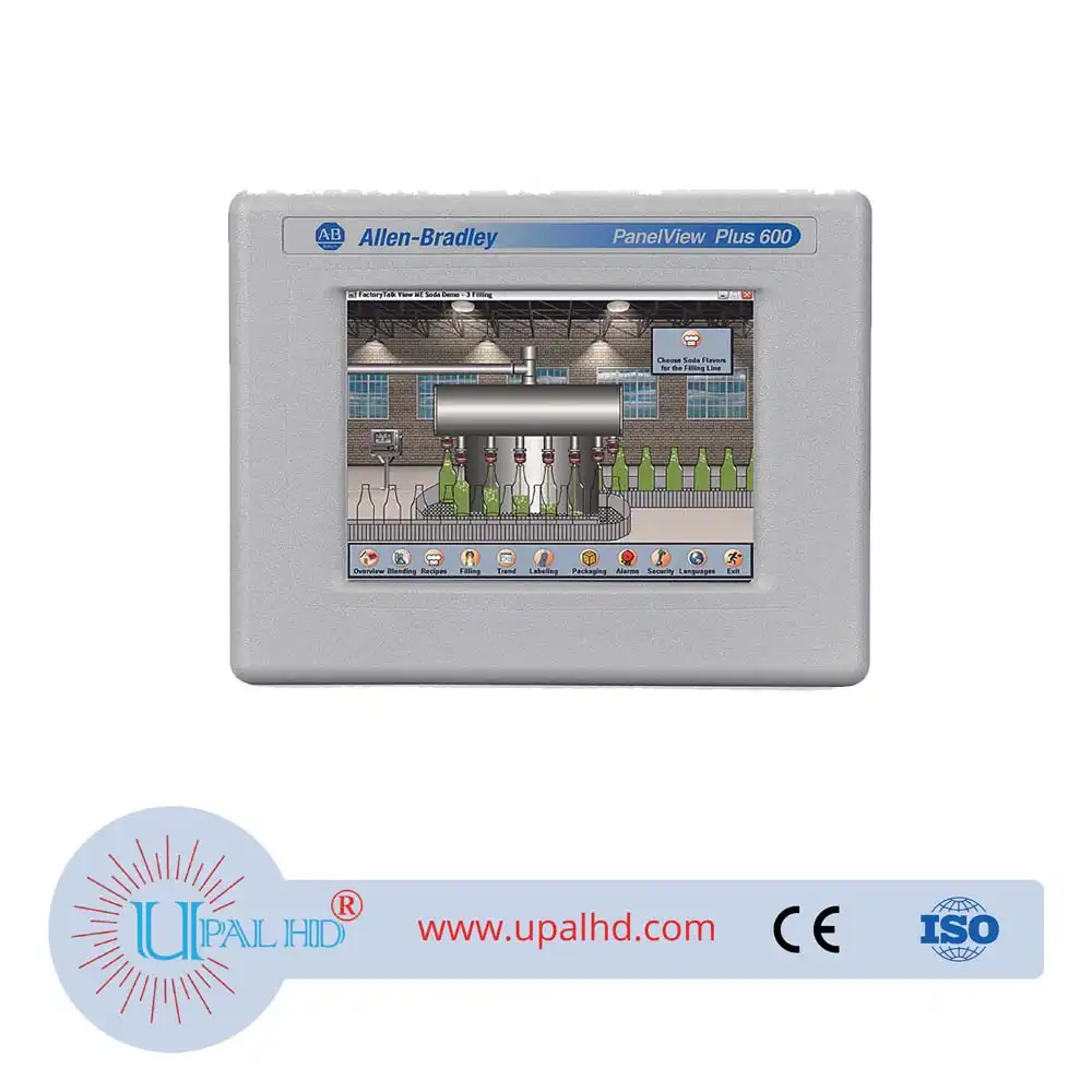 2711PC-T6C20D8 Rockwell AB PanelView Plus touch screen.