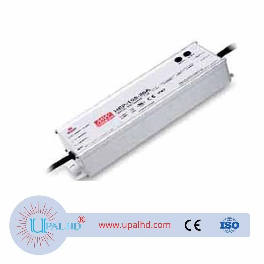 HEP-100-24 100W 24V 4A Fanless Fully Sealed IP68 Protection High Efficiency MEAN WELL Power Supply