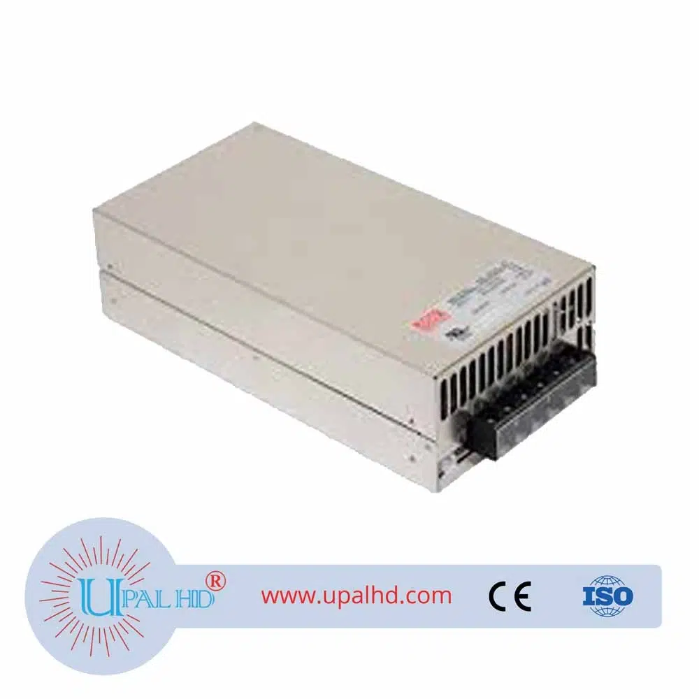 Taiwan Mingwei switching power supply SE-600W high power 12V DC monitoring LED